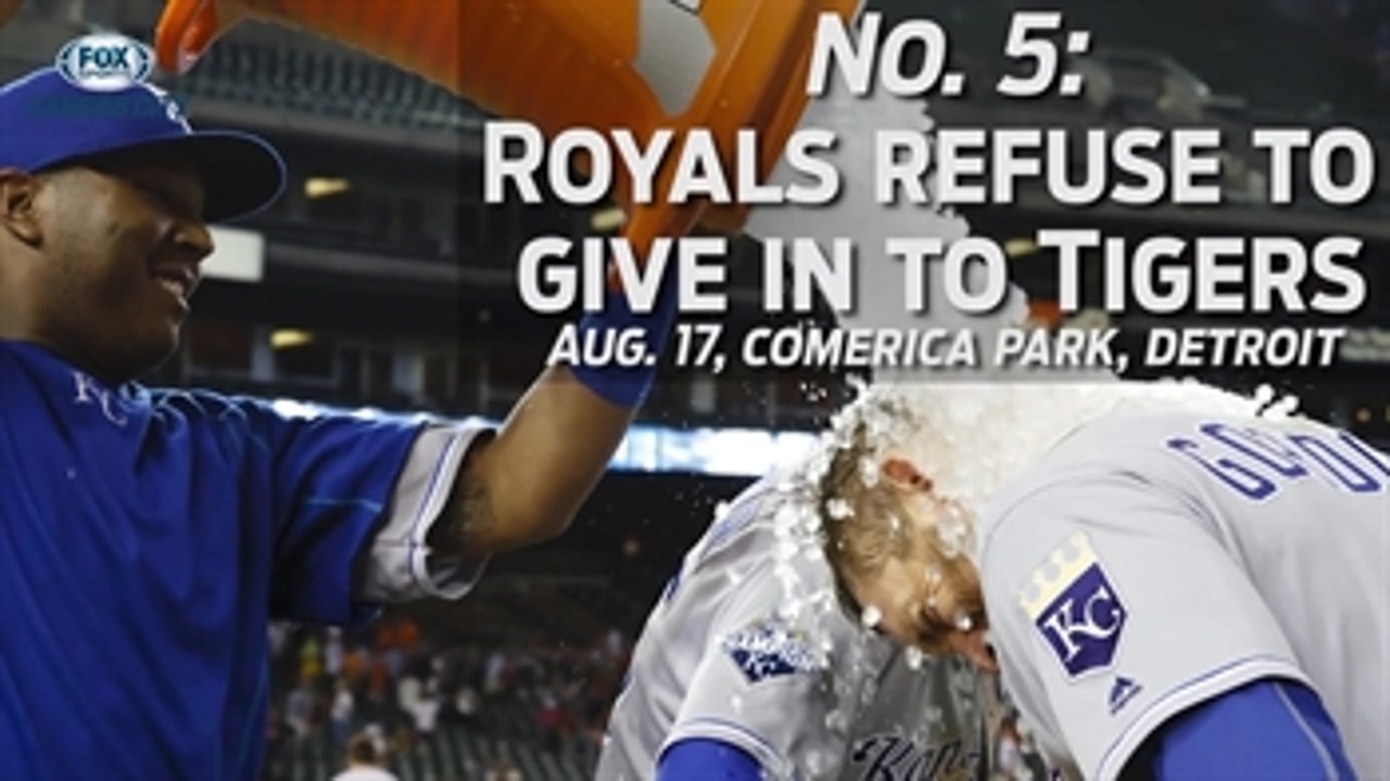 Royals spine-tingling moment No. 5: KC refuses to give in to Tigers