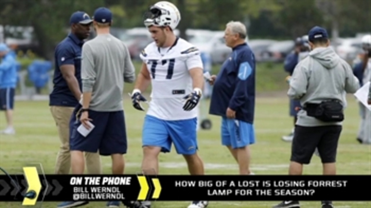 How big an impact Forrest Lamp's injury on the Chargers?