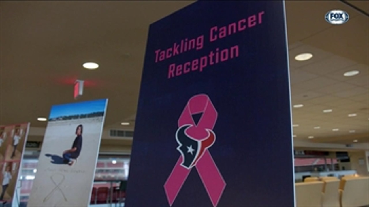 Tackling Cancer Reception ' Texans Buzz