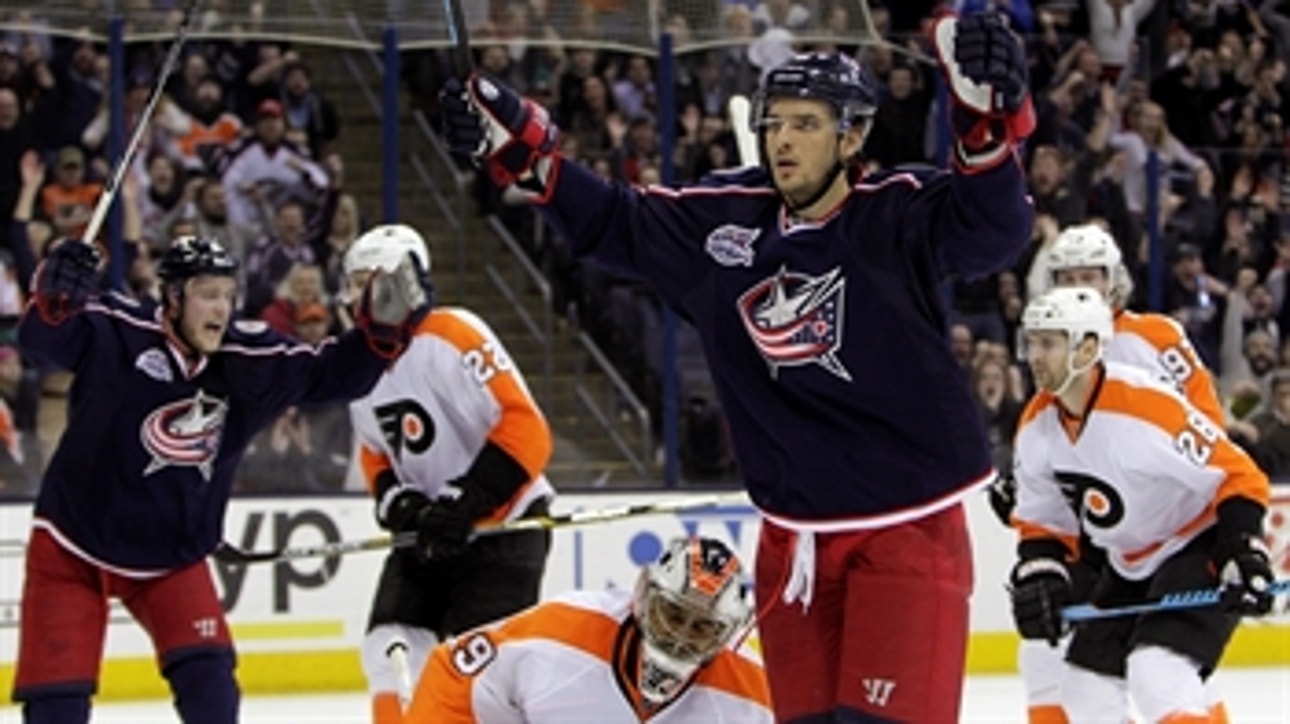 Anisimov puts Blue Jackets on top in OT