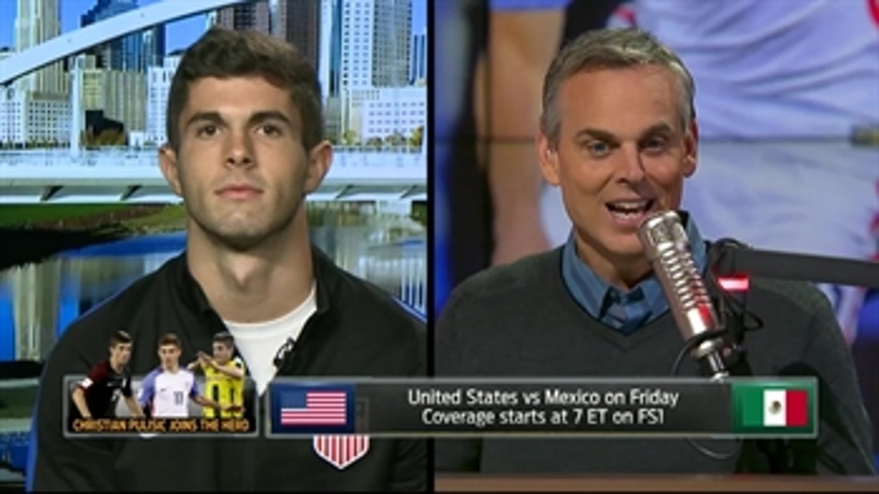 Christian Pulisic talks USMNT-Mexico matchup ' THE HERD (FULL INTERVIEW)
