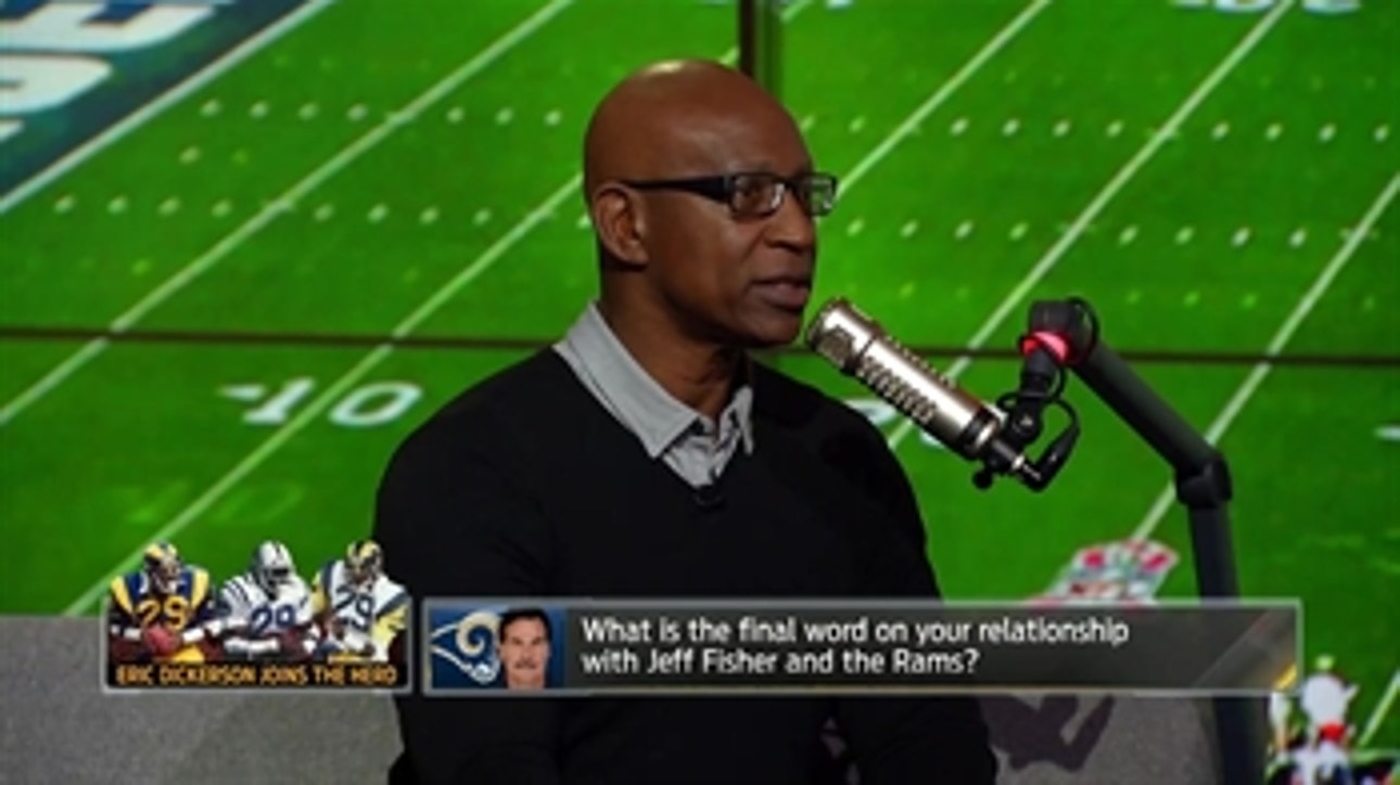 Eric Dickerson on what happened with Jeff Fisher (FULL INTERVIEW) | THE HERD