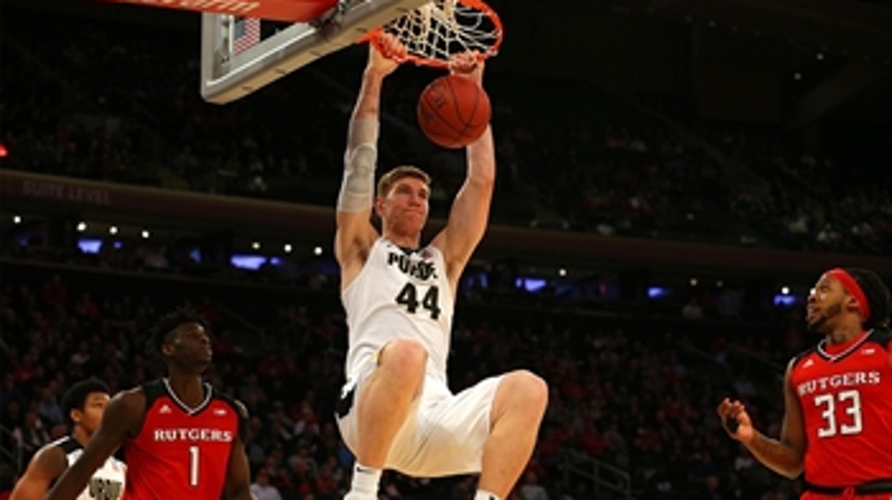 Purdue survives surging Rutgers squad at the Garden