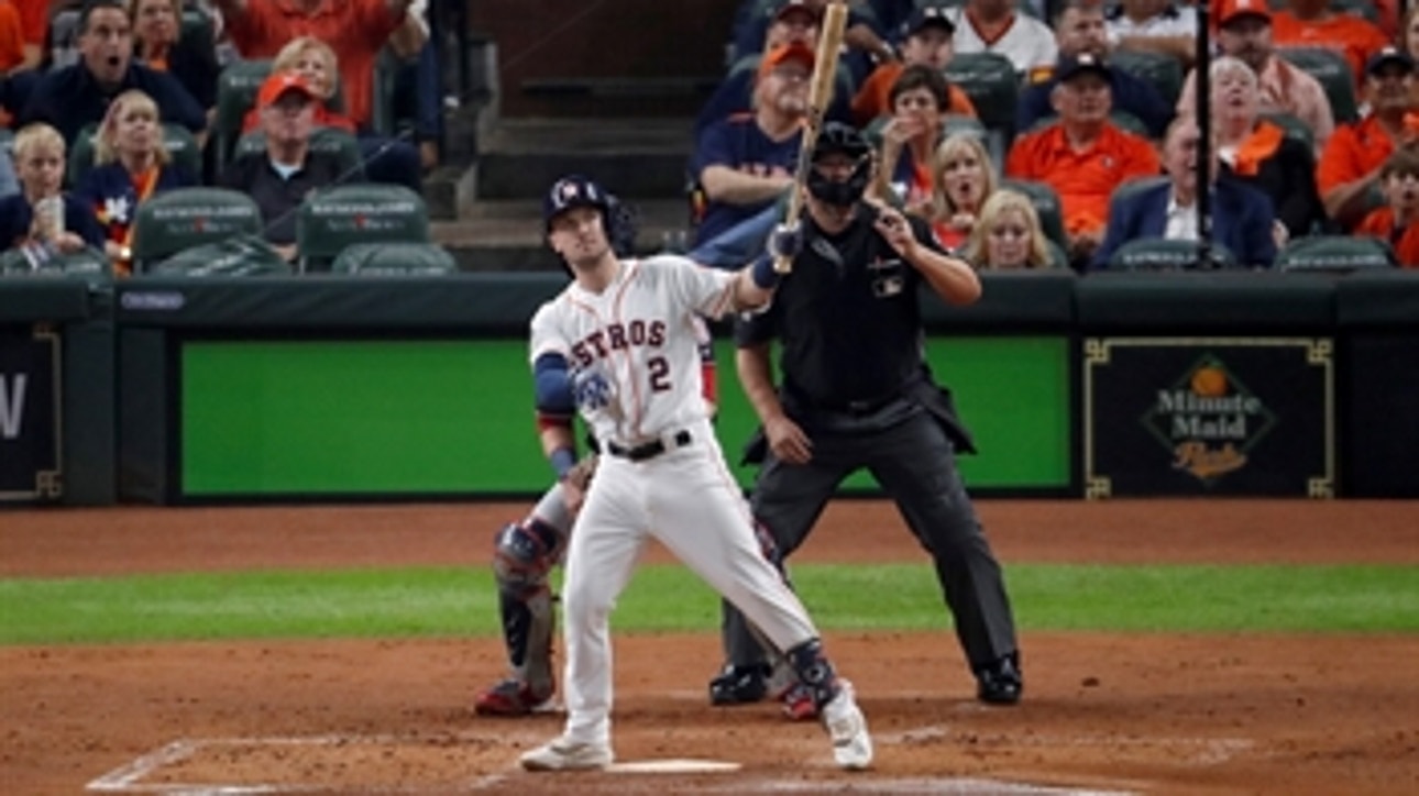 Skip Bayless: Alex Bregman cost Houston Game 6 by igniting Nationals with home run celebration