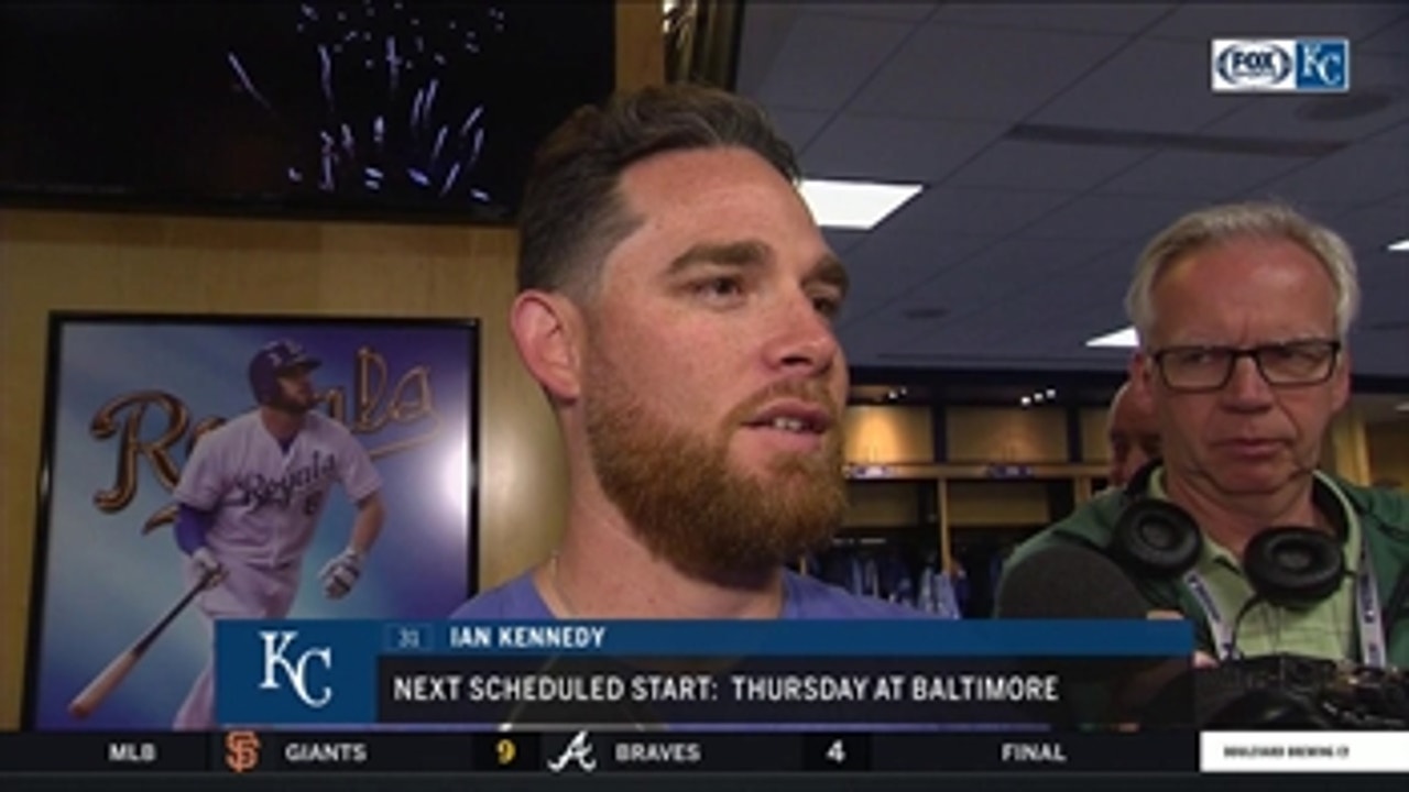 Ian Kennedy on Royals' comeback: 'It was a lot of fun to watch'