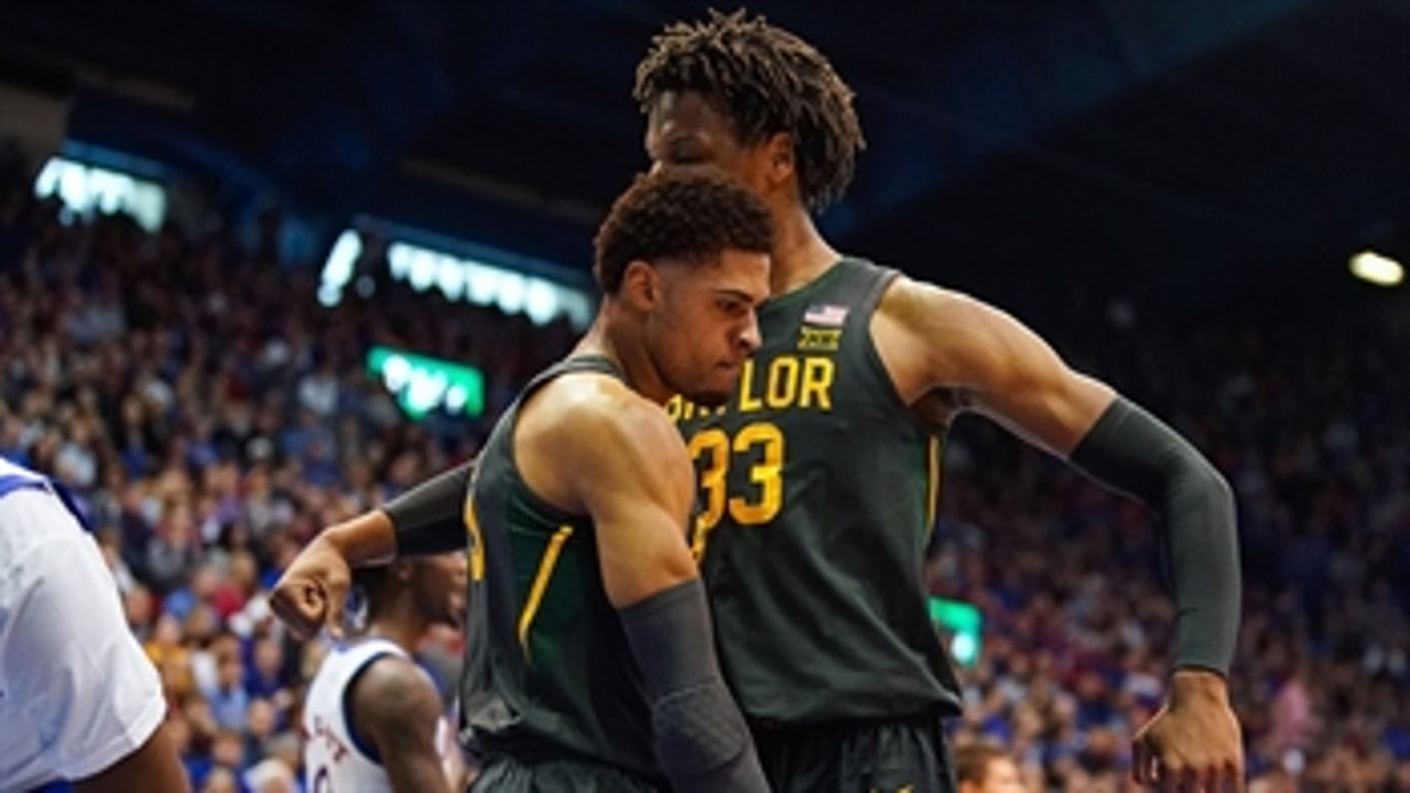 No. 4 Baylor snaps No. 3 Kansas' 28-game home winning streak with 67-55 blowout win