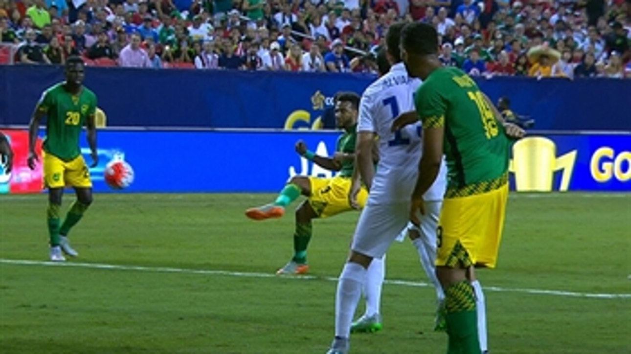 Barnes curls free kick to double Jamaica's lead against USA - 2015 CONCACAF Gold Cup Highlights
