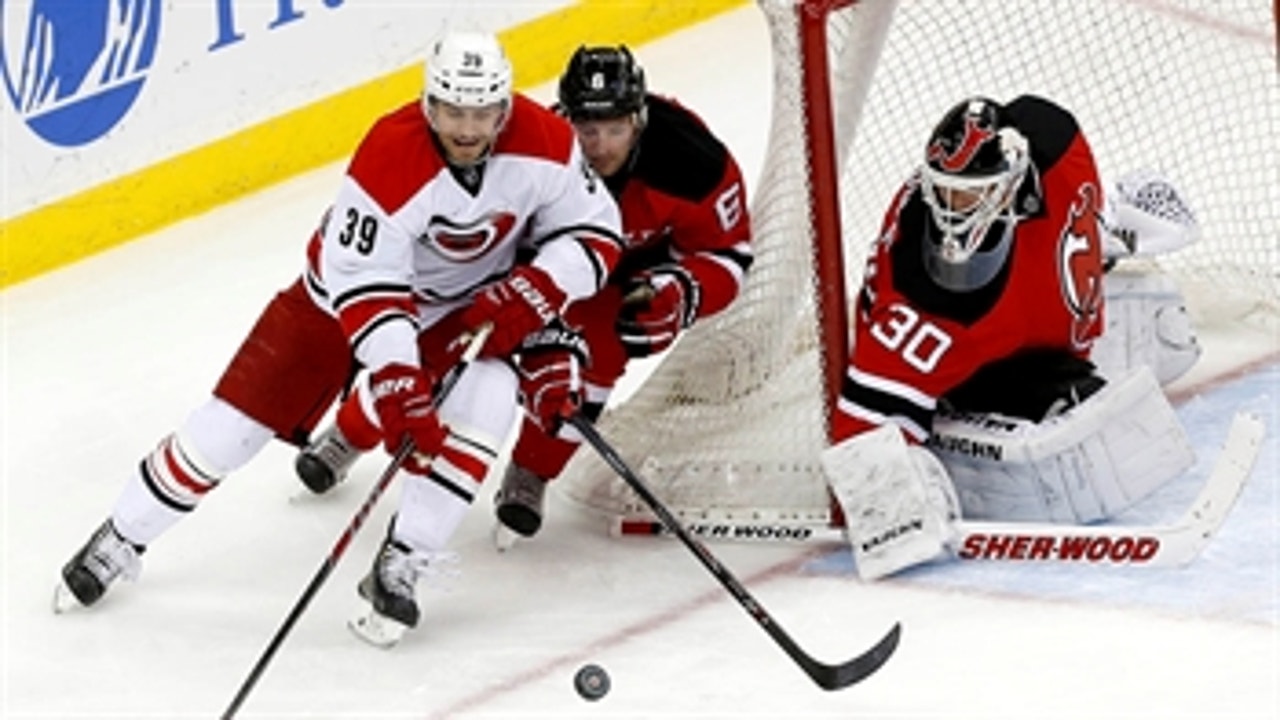 Hurricanes dropped by Devils