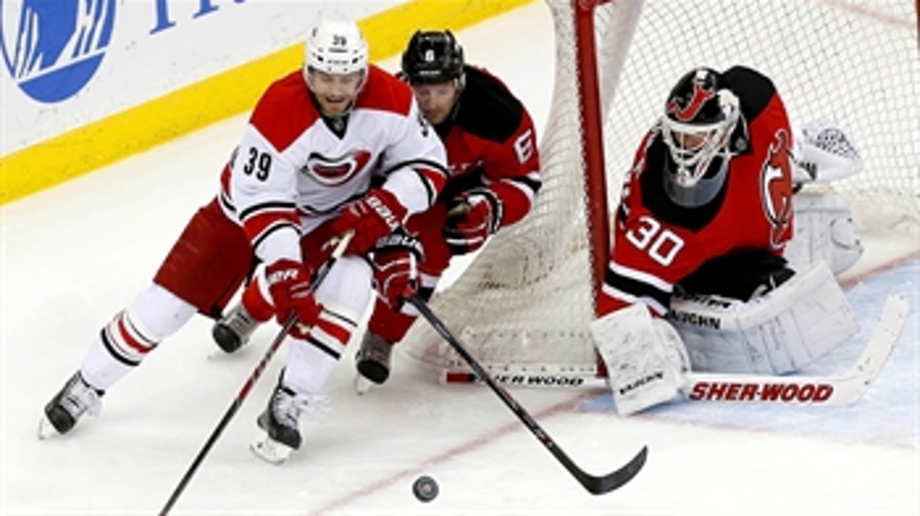 Hurricanes dropped by Devils