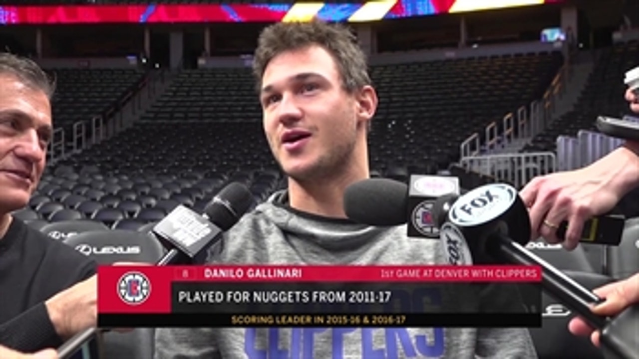 Danilo Gallinari talks about his return to Denver