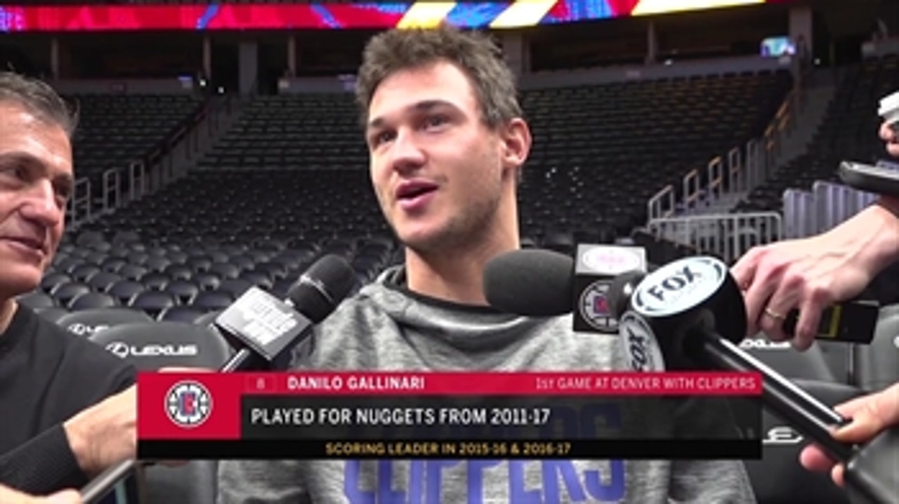 Danilo Gallinari talks about his return to Denver
