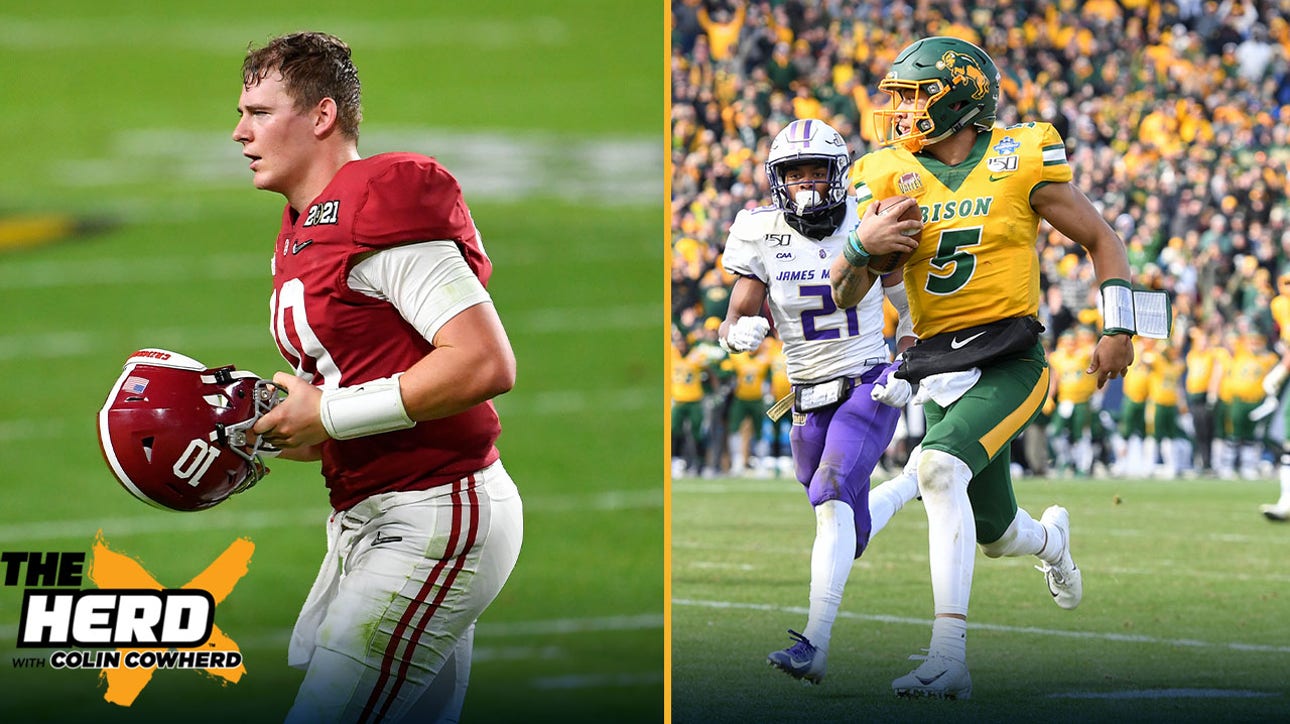 Colin Cowherd decides which QB is a better fit for the 49ers: Mac Jones or Trey Lance? ' THE HERD