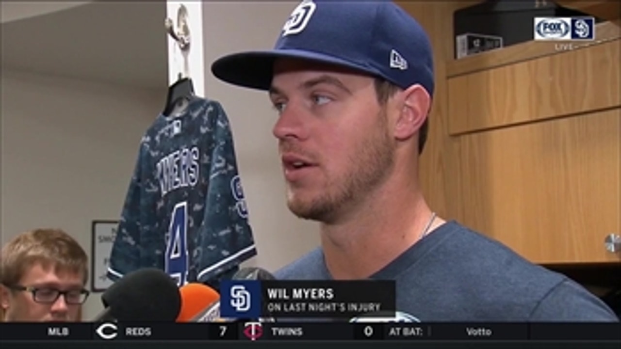 Wil Myers put on the 10-day DL with oblique strain
