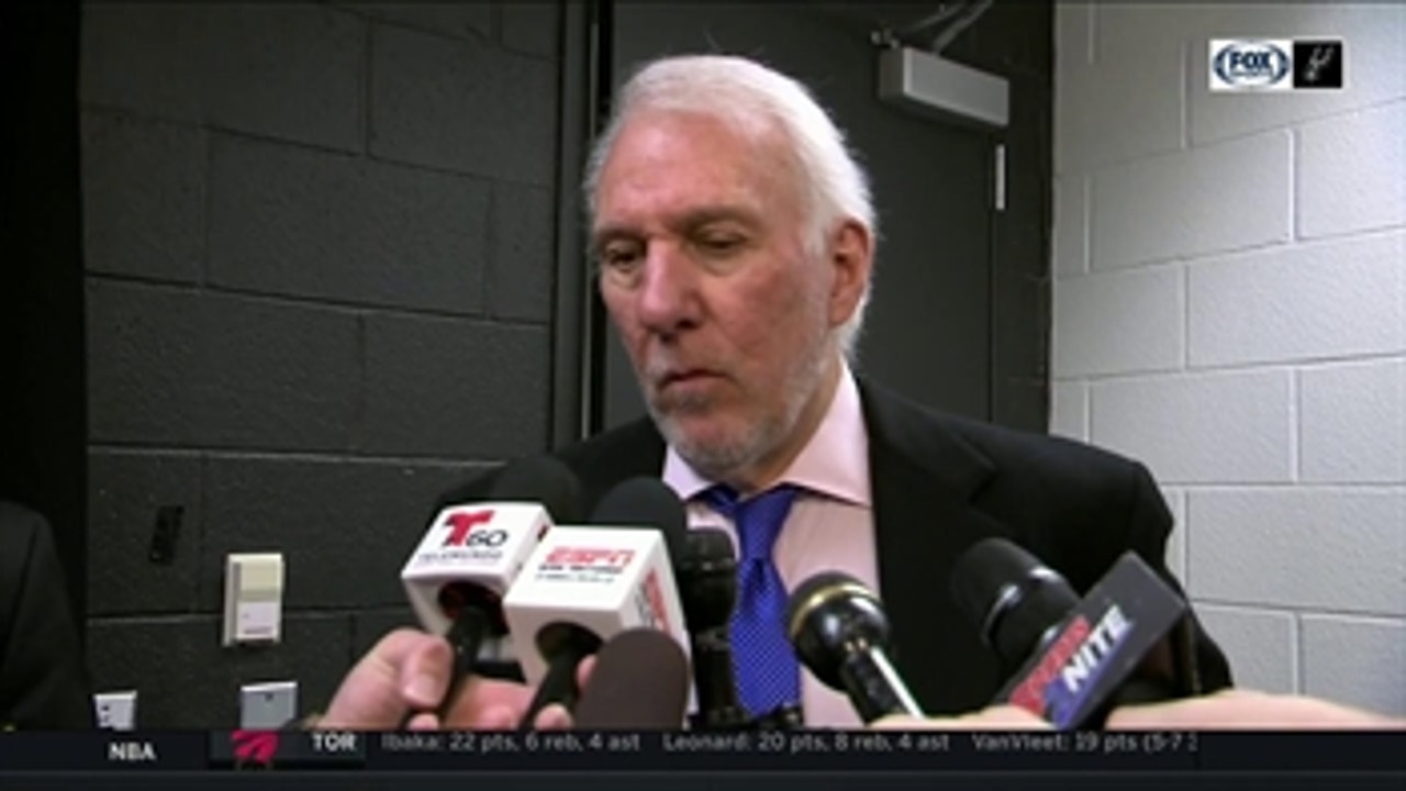 Gregg Popovich's thoughts on Rudy Gay in win over Jazz