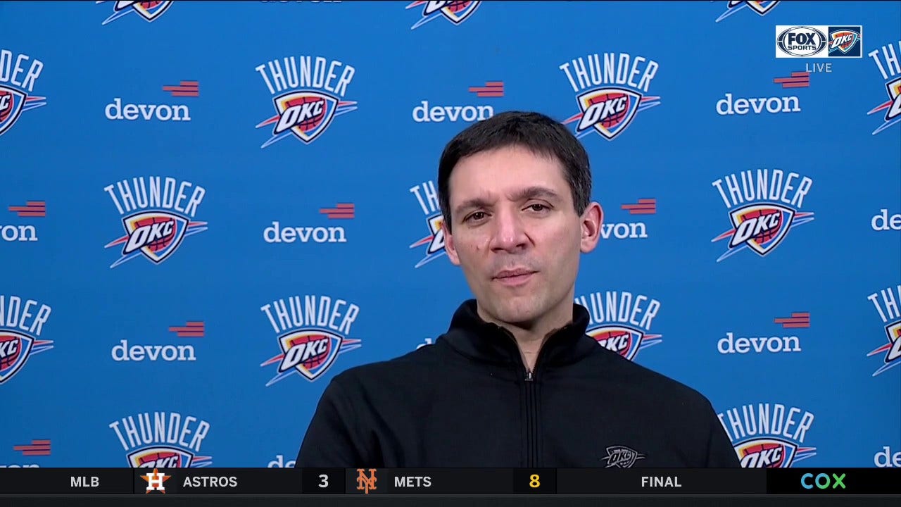 Mark Daigneault 'I thought our guys competed tonight' FOX Sports