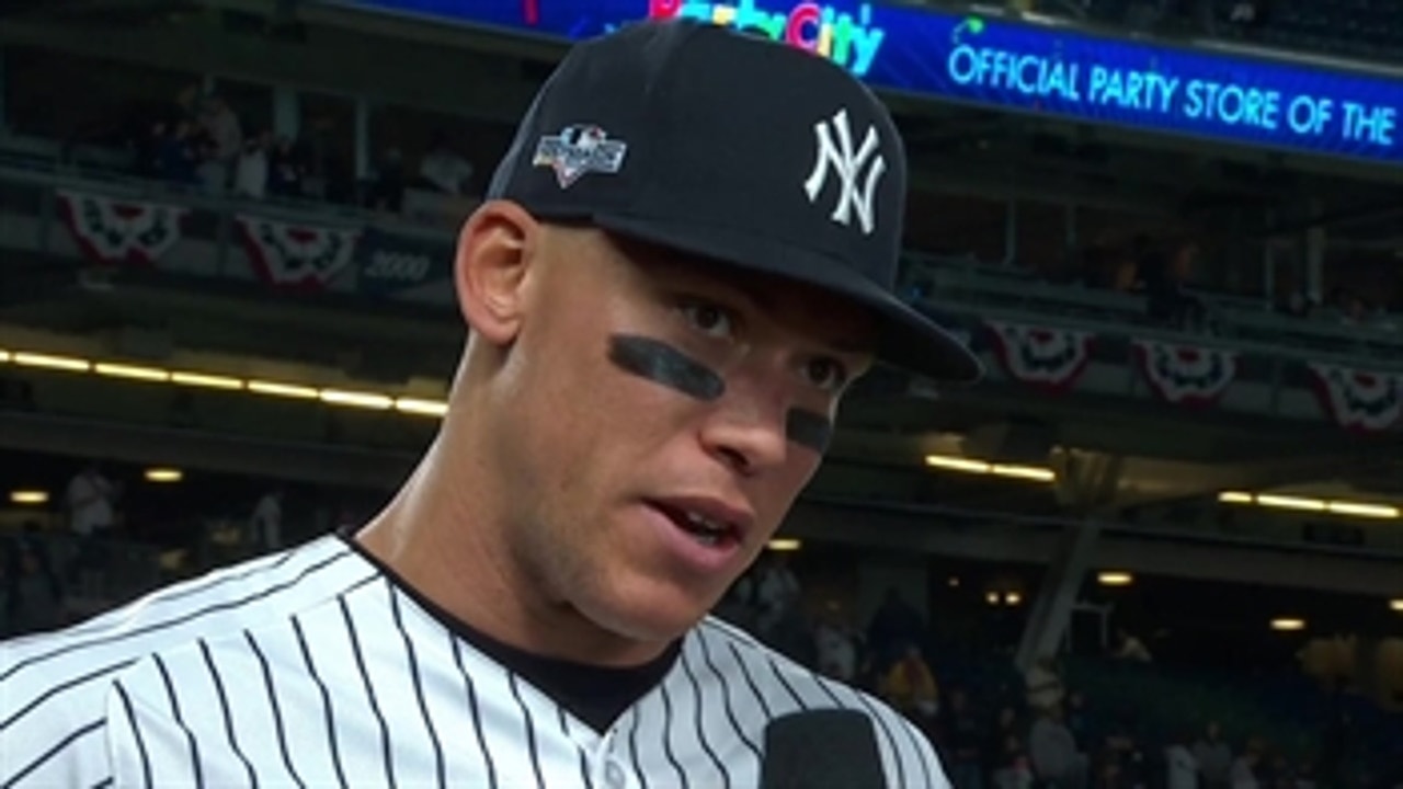 Aaron Judge said his teammates make his job easy in the No. 2 spot in the lineup