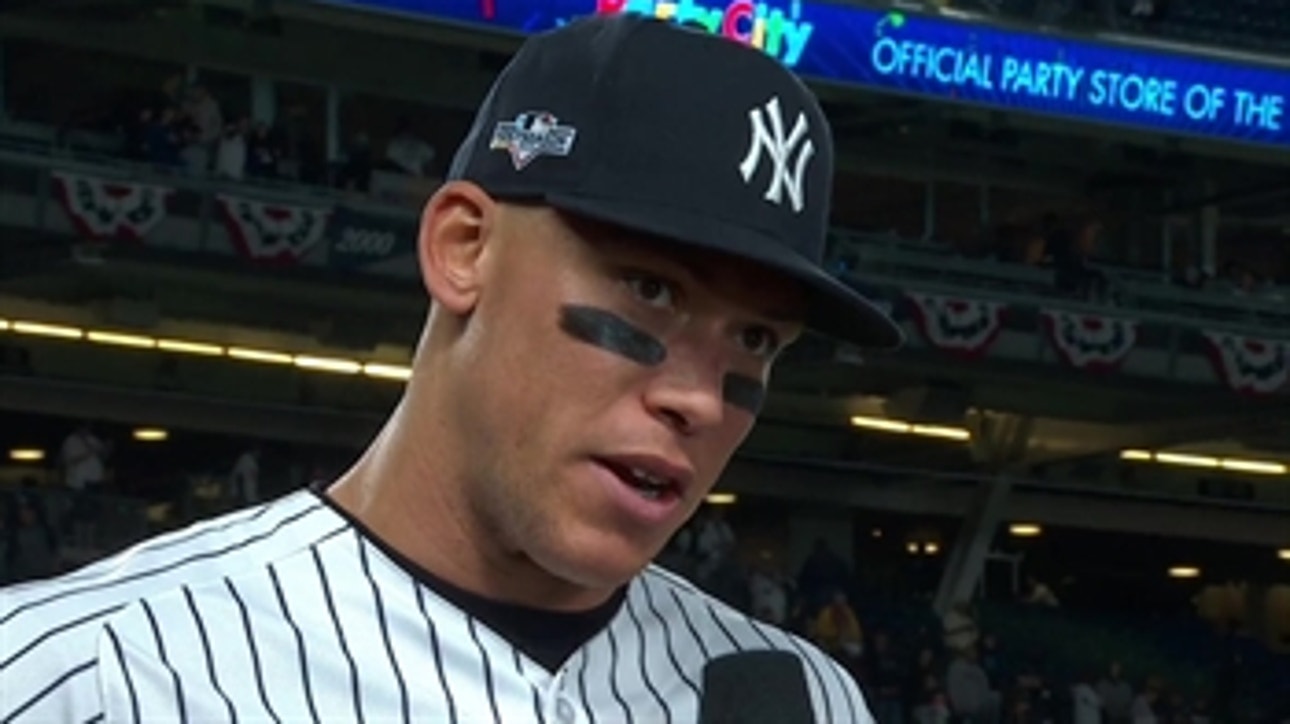 Aaron Judge said his teammates make his job easy in the No. 2 spot in the lineup