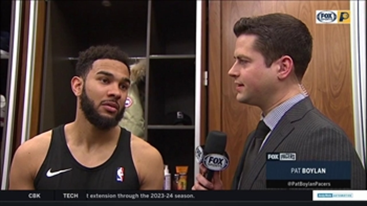 Joseph on Pacers' win: 'We stayed in the game for 48 minutes'