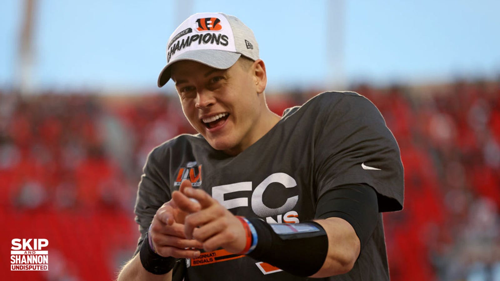 Skip Bayless predicts Bengals win Super Bowl LVI, Joe Burrow wins MVP I UNDISPUTED