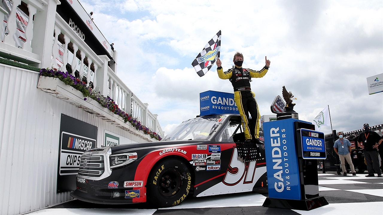 LAST LAPS: Brandon Jones secures his first career Truck Series victory