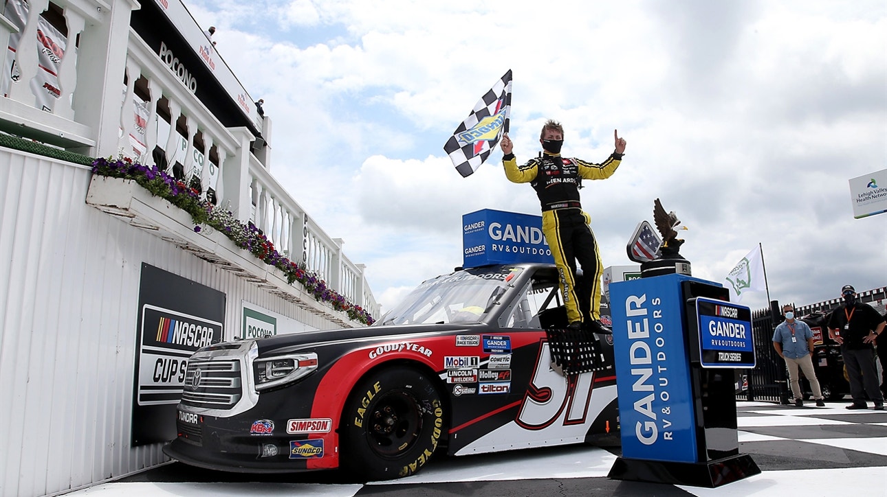 LAST LAPS: Brandon Jones secures his first career Truck Series victory