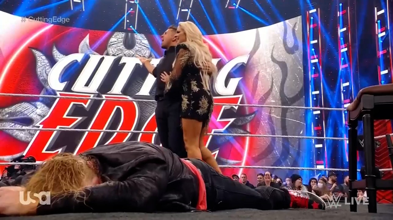 Edge gets set up by The Miz and Maryse ' WWE on FOX
