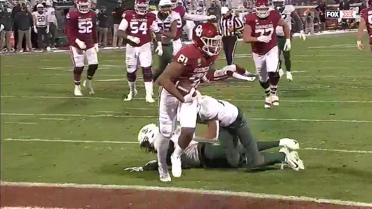Spencer Rattler throws second touchdown pass of the game, puts Oklahoma up 27-7 on Baylor