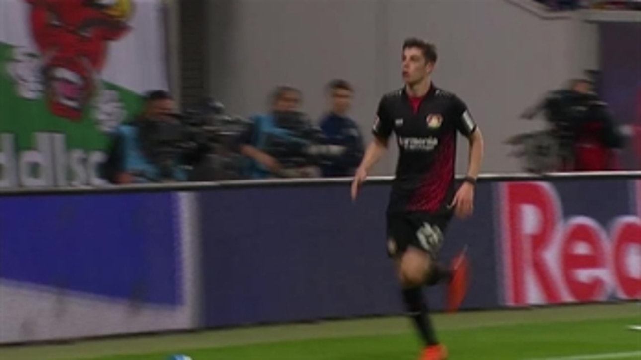 Kai Havertz equalizes for Bayer Leverkusen ' 2017-18 Bundesliga Highlights