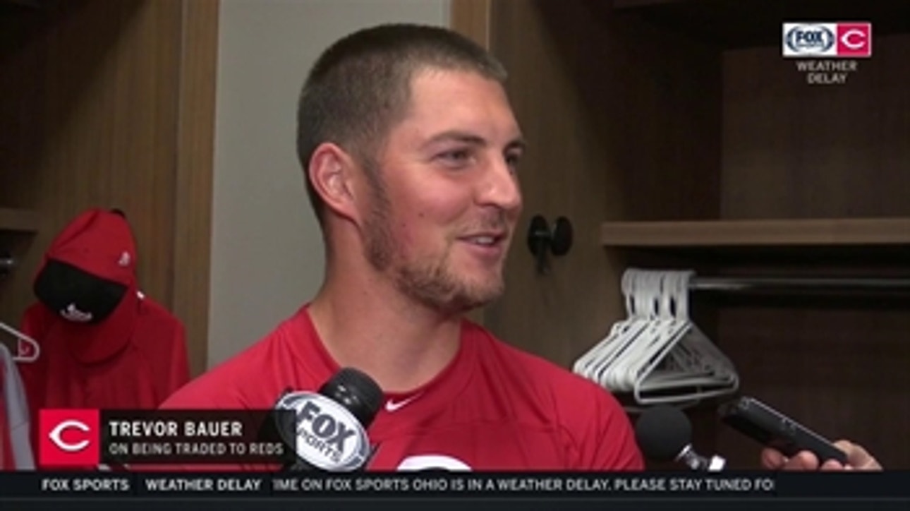 Trevor Bauer's full first Reds media appearance following trade from Cleveland