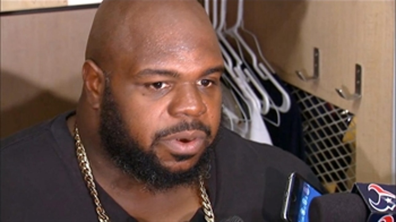 Vince Wilfork: 'Everyone stepped up today'