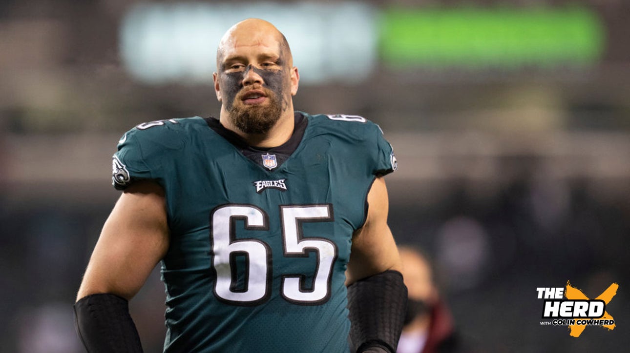 Lane Johnson on Lincoln Riley leaving OU & future of former teammate Carson Wentz  I THE HERD
