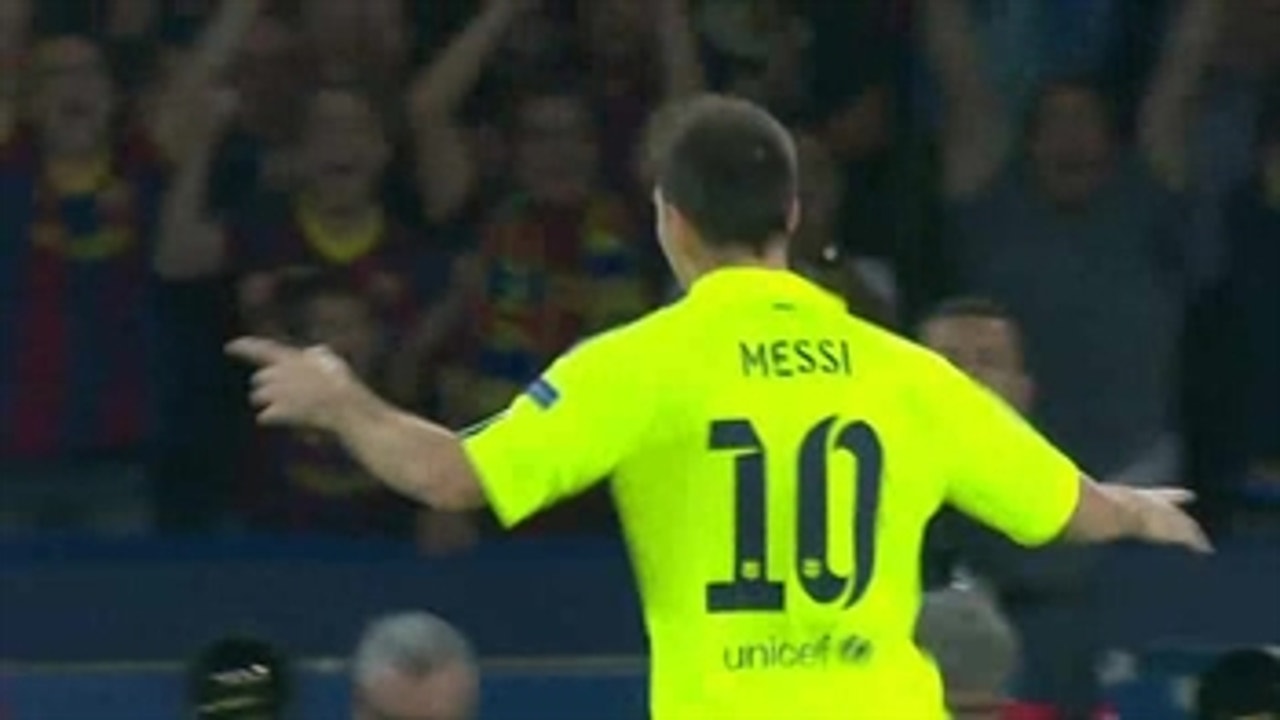Messi levels for Barcelona