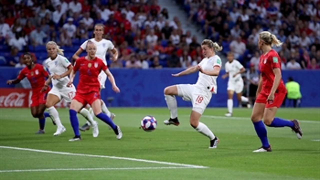 England's Ellen White ties game vs. U.S. at 1-1, takes Golden Boot lead ' 2019 FIFA Women's World Cup™