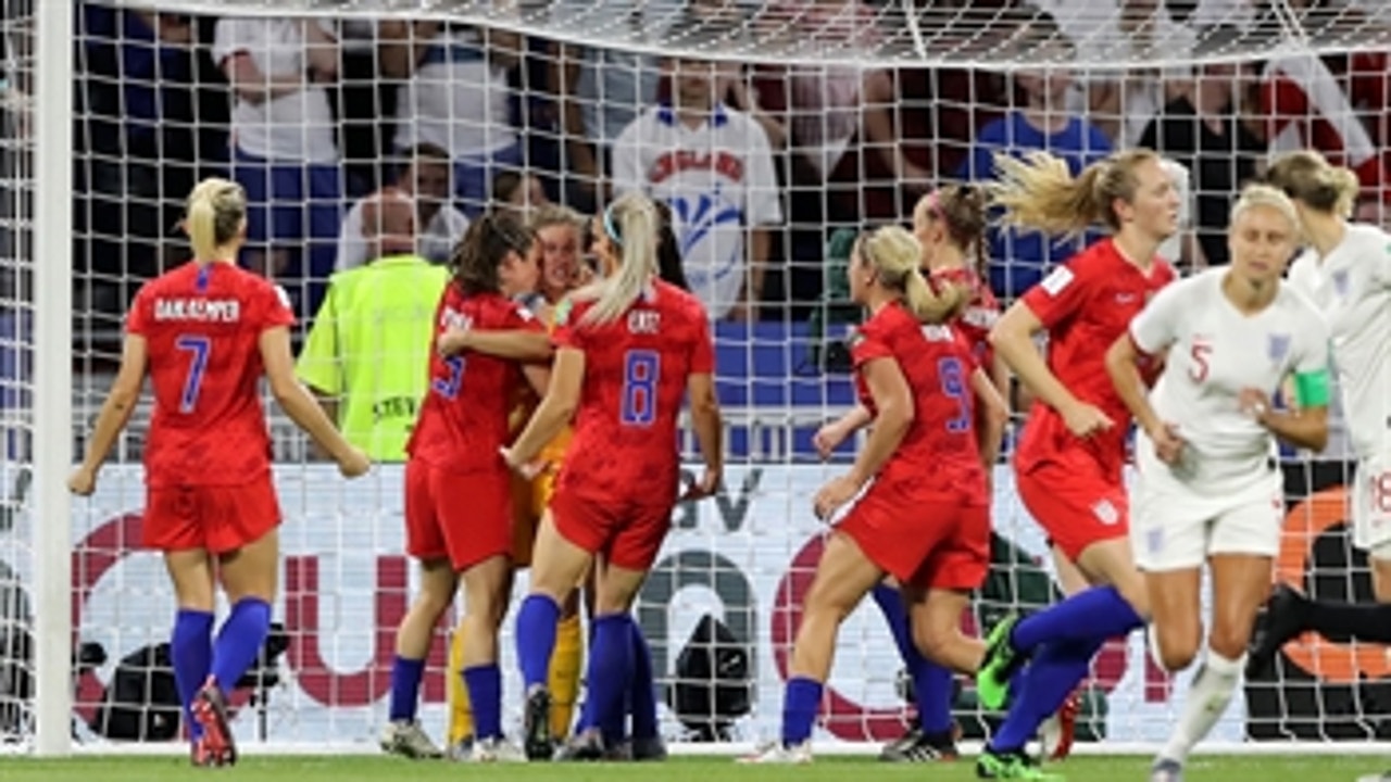 Alyssa Naeher's clutch penalty save keeps United States in front vs. England ' 2019 FIFA Women's World Cup™