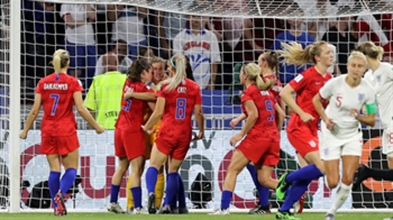 Alyssa Naeher's clutch penalty save keeps United States in front vs. England ' 2019 FIFA Women's World Cup™
