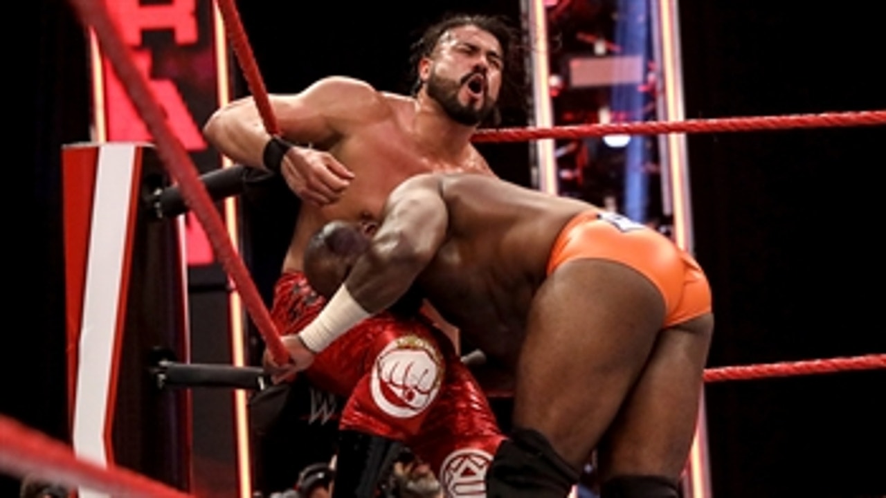 Andrade vs. Apollo Crews – United States Championship Match: Raw, April 27, 2020