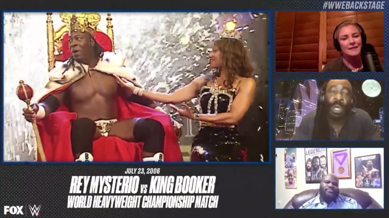 Booker T relives the moment he won the World Heavyweight championship against Rey Mysterio