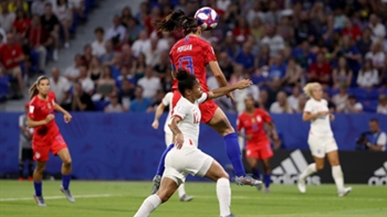 United States' Alex Morgan scores on her birthday for a 2-1 lead vs. England | 2019 FIFA Women's World Cup√¢‚Äû¬¢