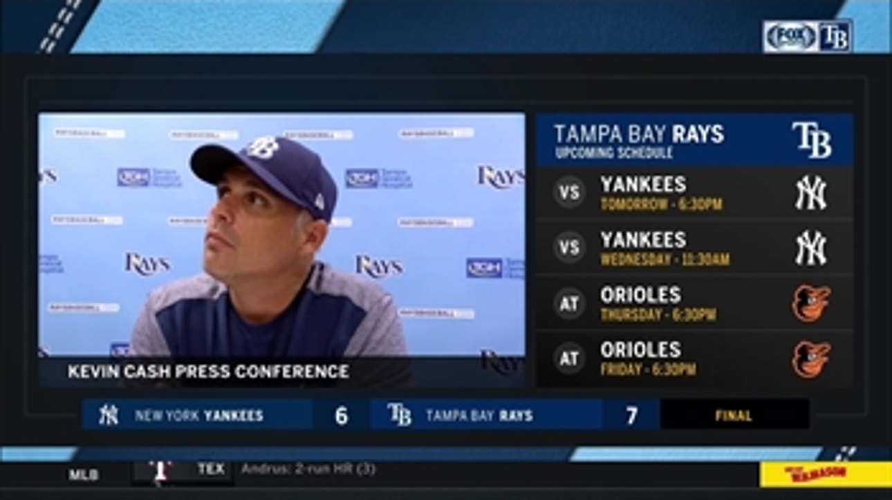 Kevin Cash on final play: 'Believe it or not, we practiced that play'