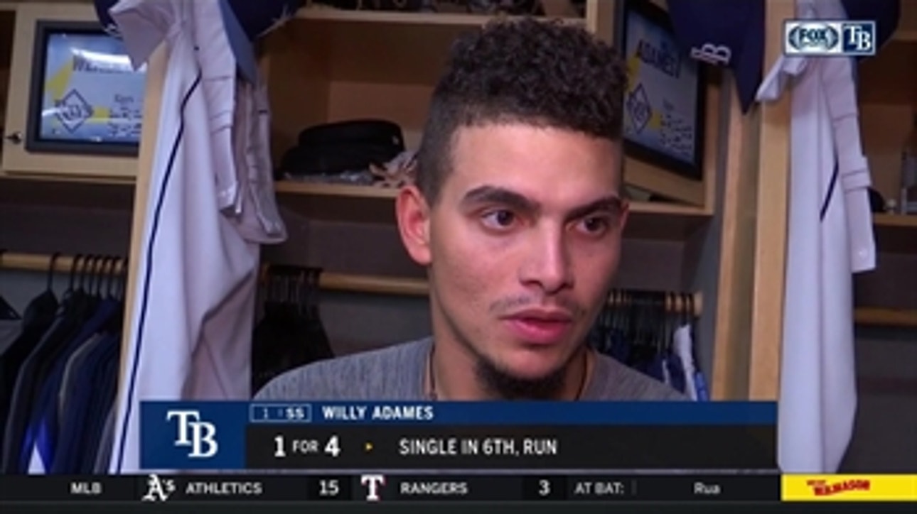 Willy Adames on critical final play of game