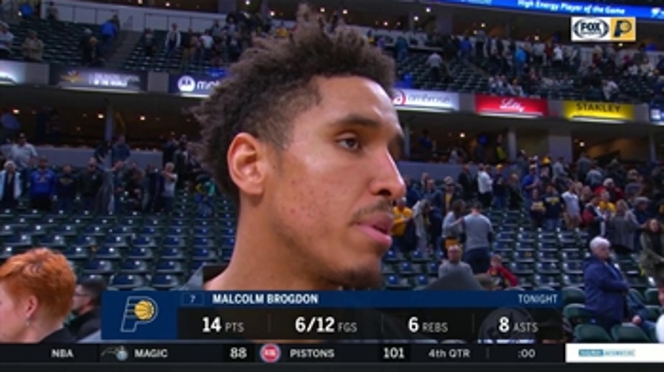 Brogdon: 'We're playing good basketball' after win over Grizzlies