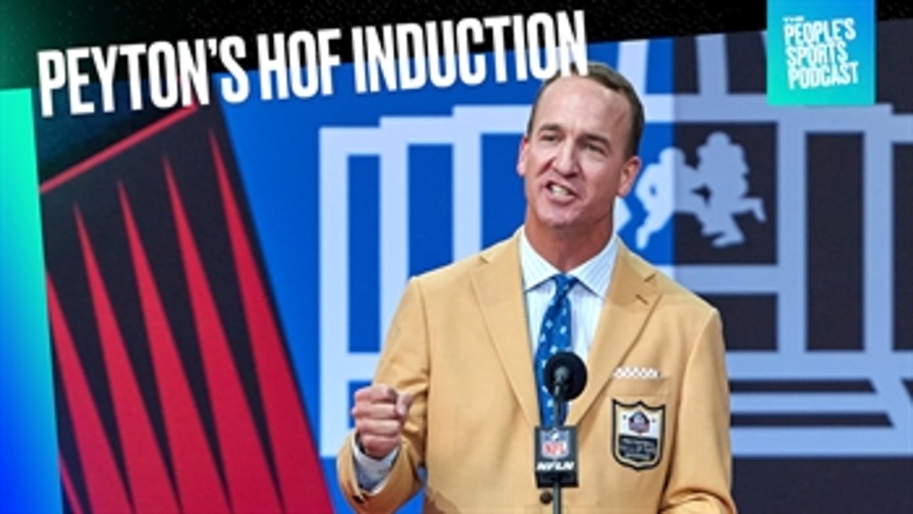 Peyton Manning's Hall of Fame Induction