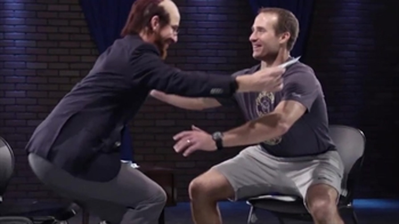 Drew Brees goes 'inside the over-actors studio' ' FOX NFL KICKOFF #MANNINGHOUR