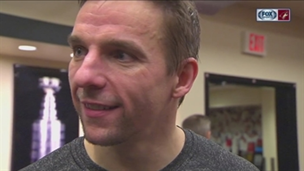 Vrbata: Even though we were down, we stayed with it