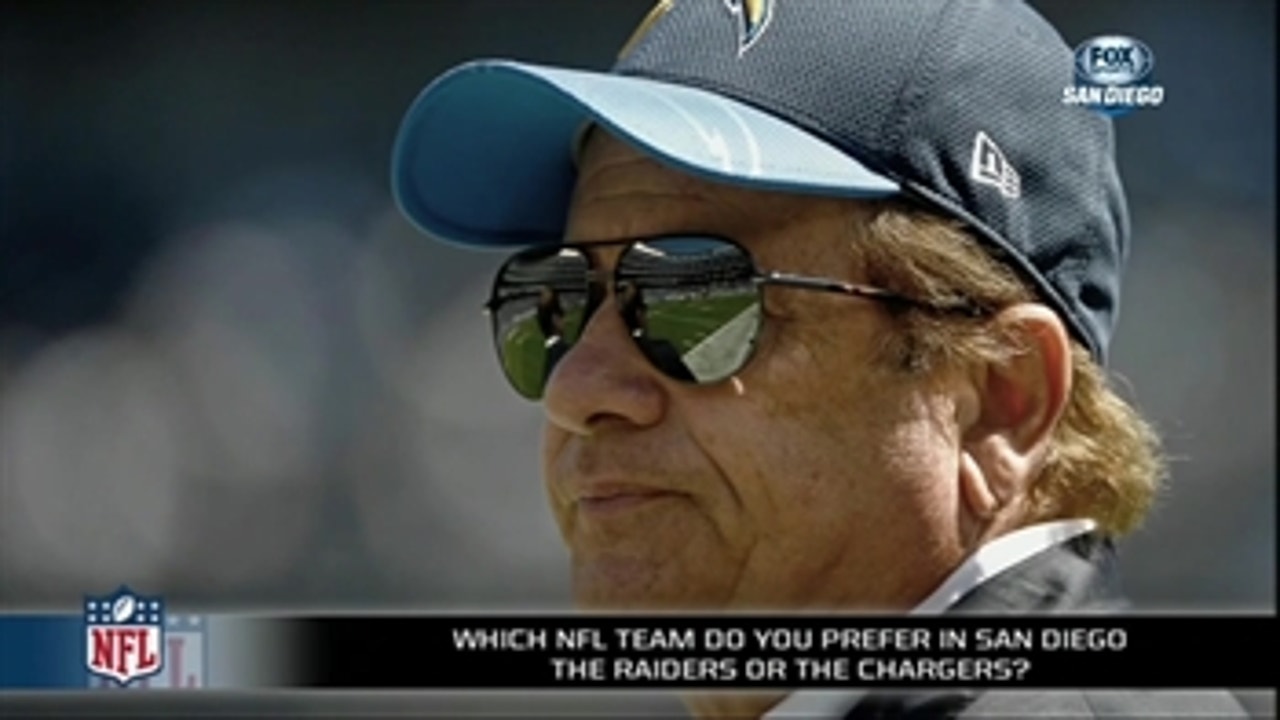 At this point, would San Diego prefer the Raiders or the Chargers?