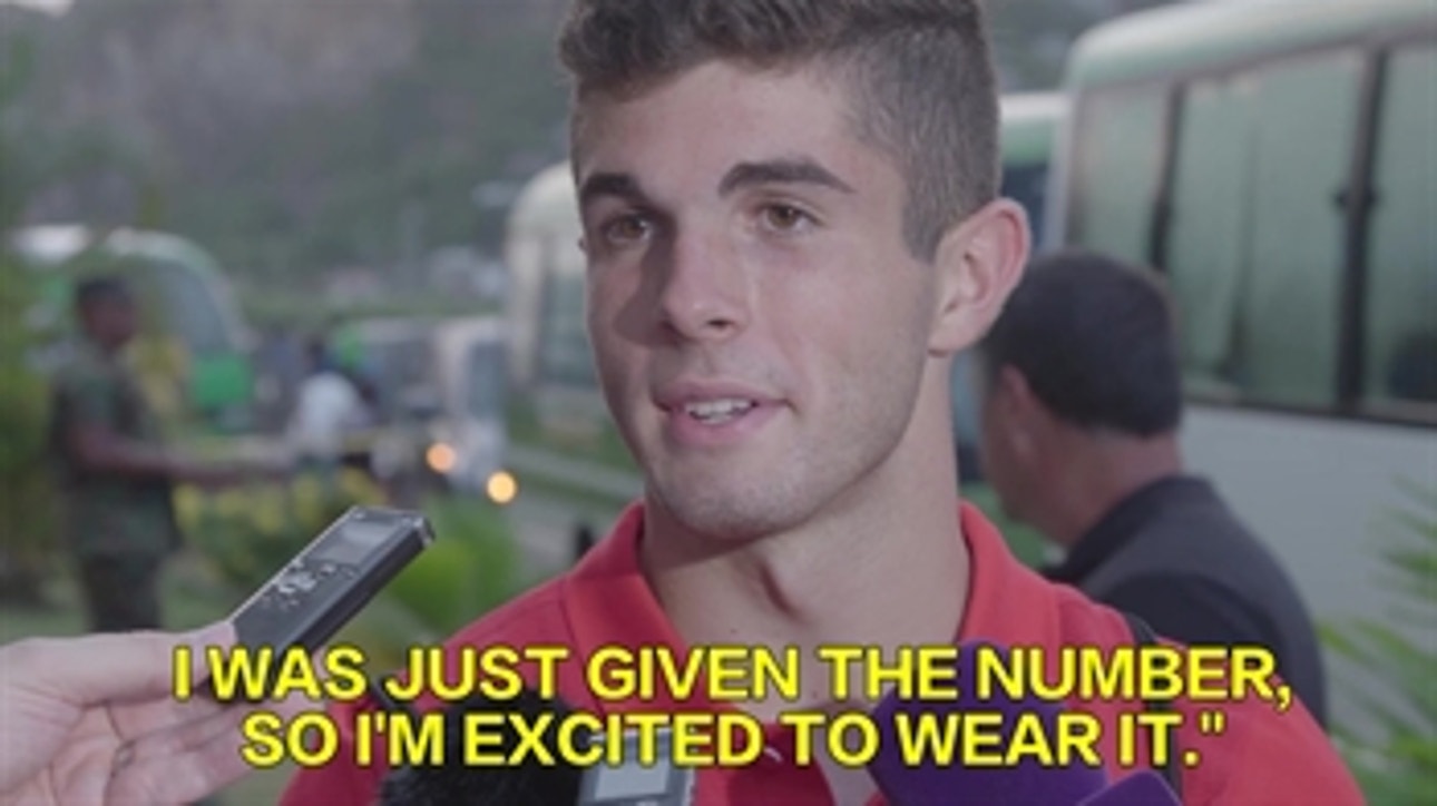 Christian Pulisic is ready to represent No. 10