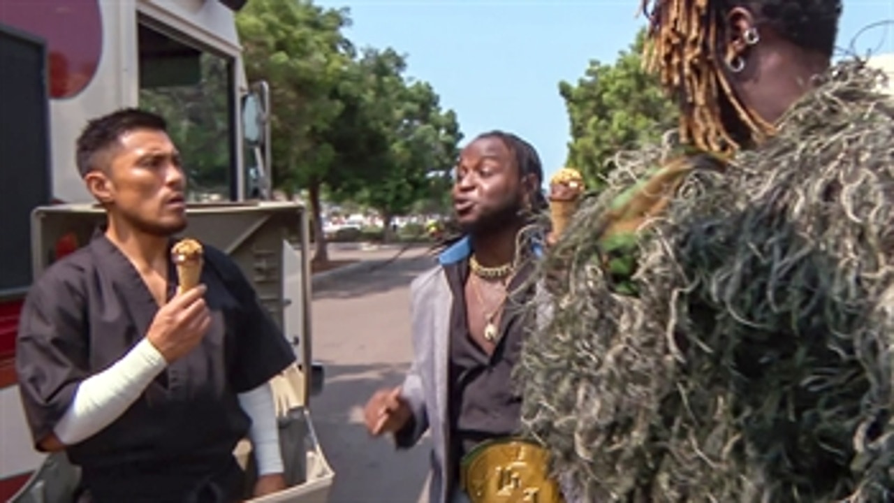 Reggie uses ice cream to evade R-Truth and Akira Tozawa: Raw, Aug. 23, 2021