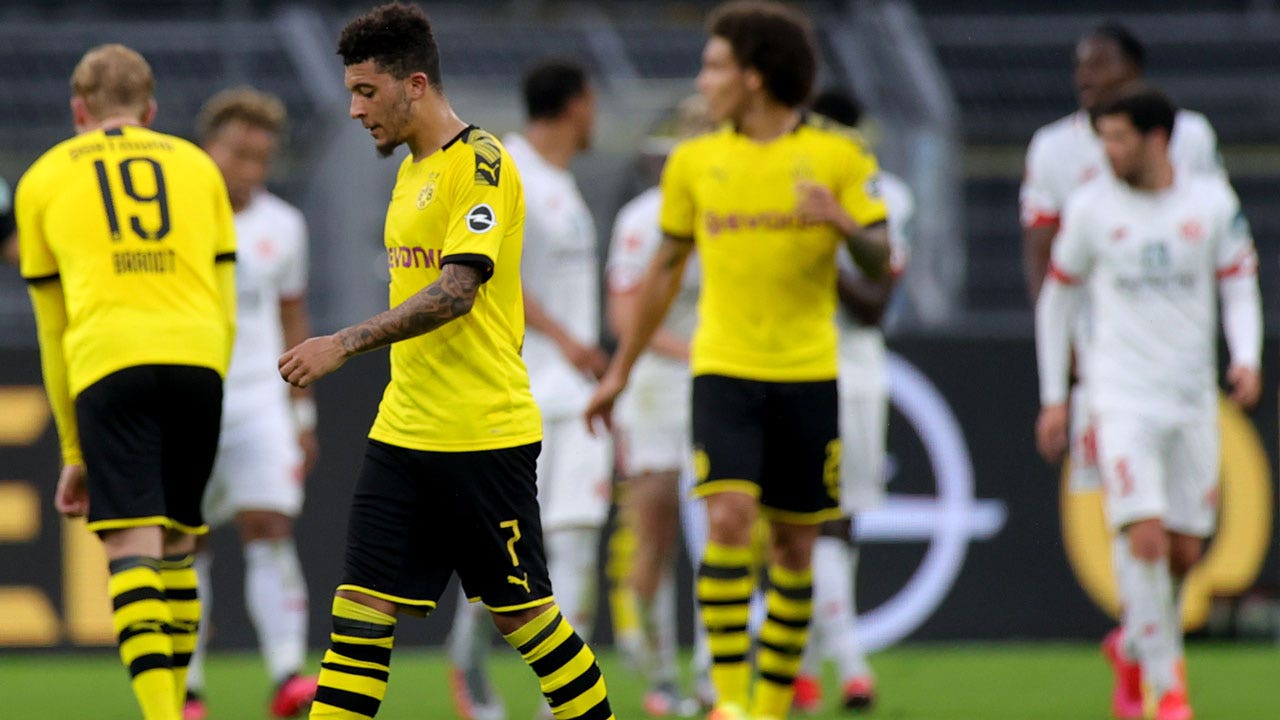 Second-place Dortmund get surprising home loss as Mainz boost their Bundesliga survival hopes