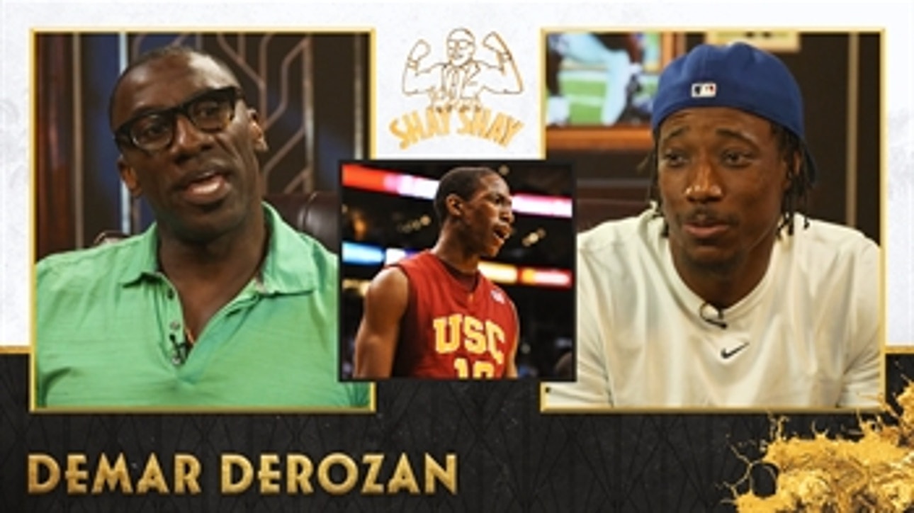 DeMar DeRozan explains why he chose USC over North Carolina and UCLA I Club Shay Shay