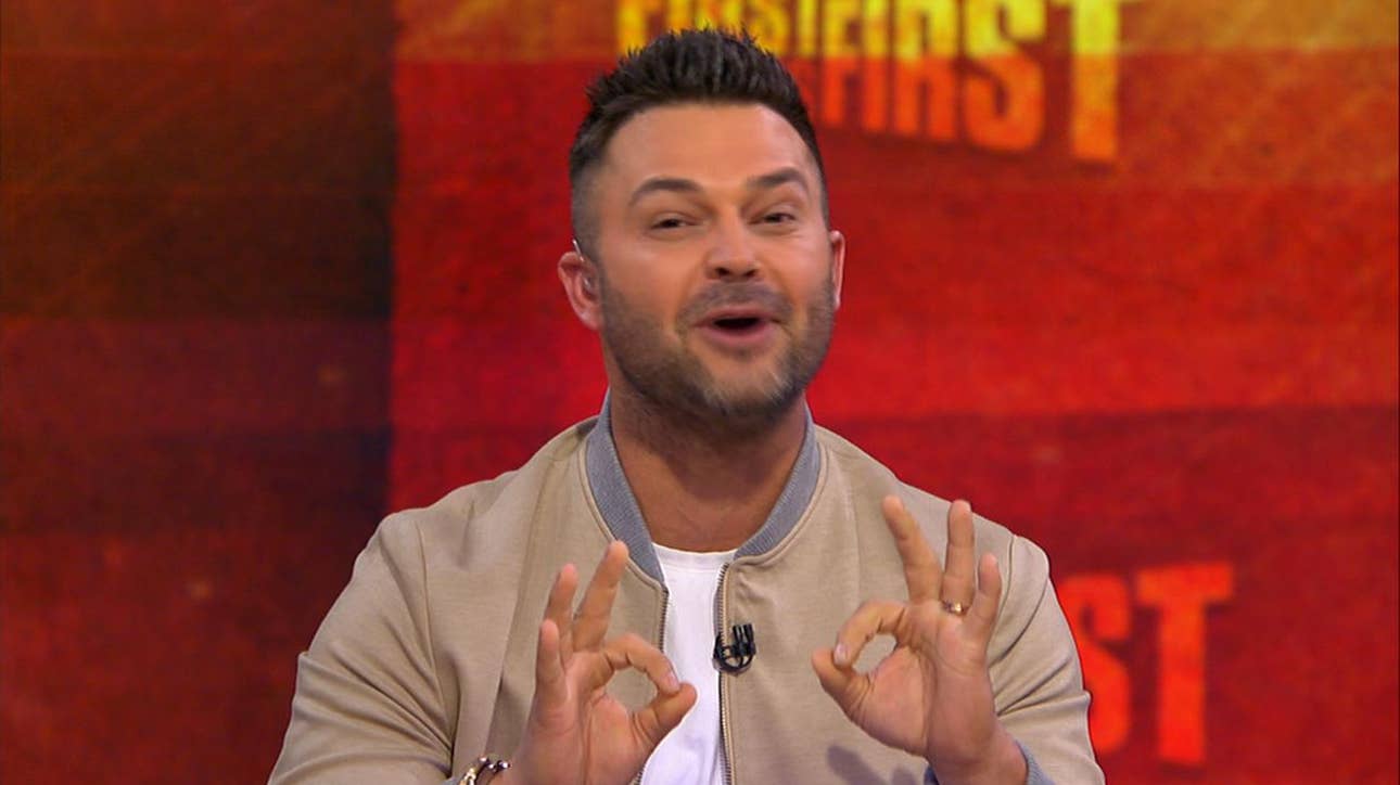 Nick Swisher reacts to the Boston Red Sox winning the 2018 World Series ' MLB ' FIRST THINGS FIRST